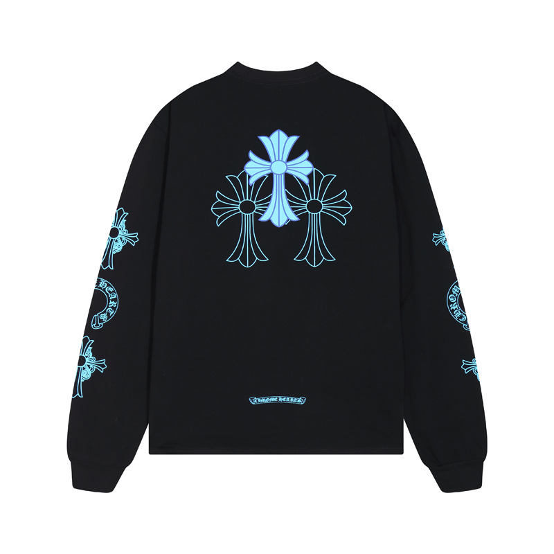 CHROME HEARTS BLACK BLUE SWEATER