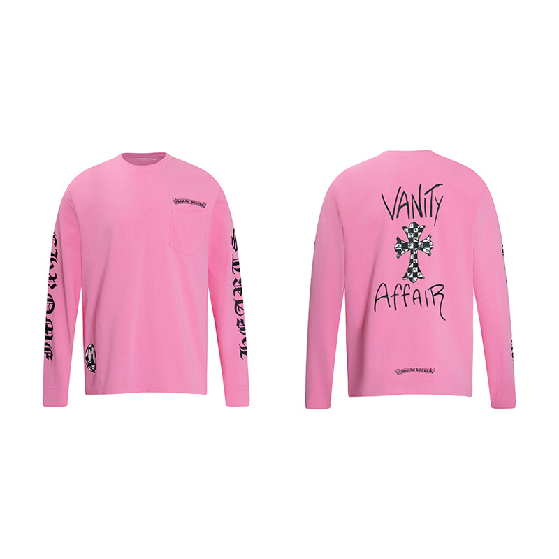 CHROME HEARTS PINK VANITY AFFAIR SWEATER