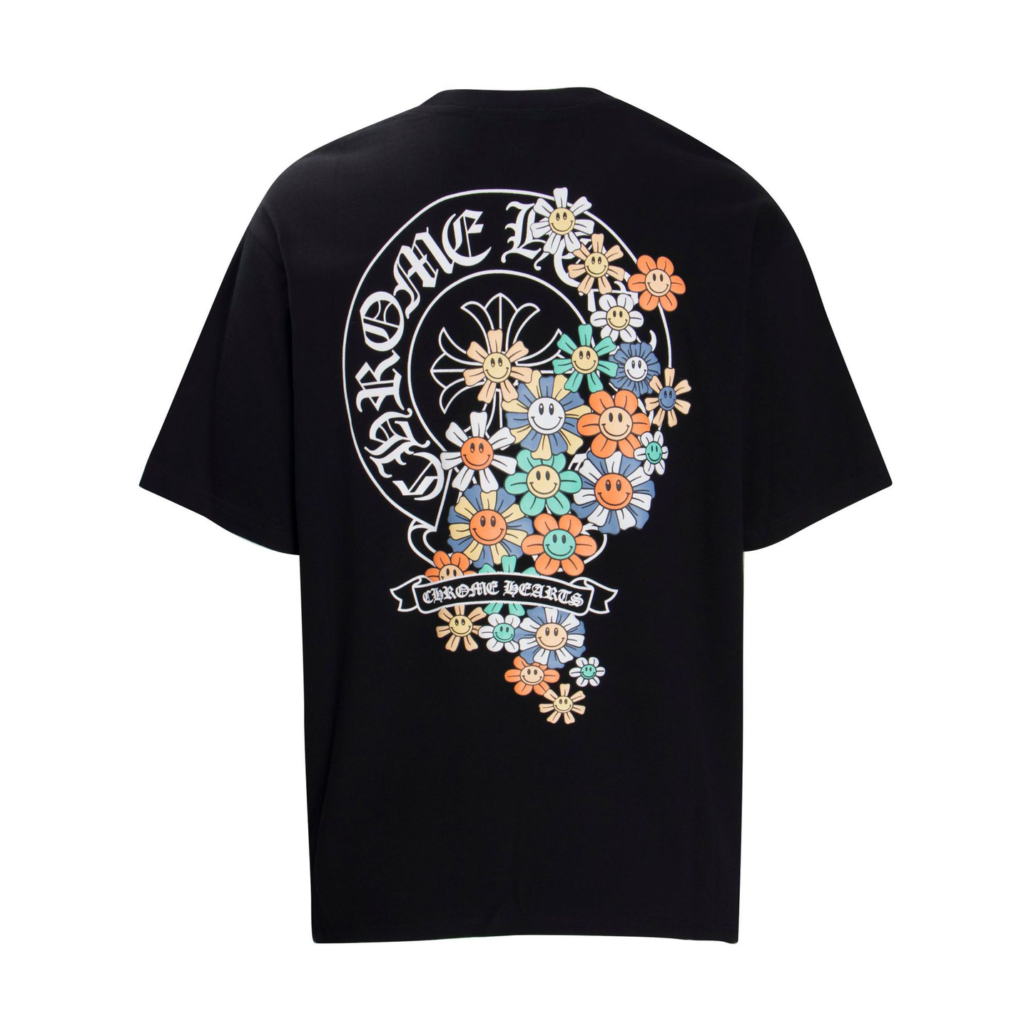 CHROMEHEARTS SUNFLOWER SHIRT BLACK