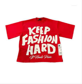 KEEP FASHION HARD GRAPHIC TEE