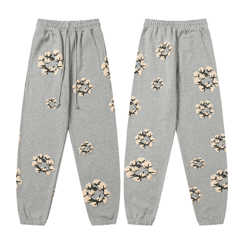 DENIM TEARS CACTUS TEARS PANTS GRAY