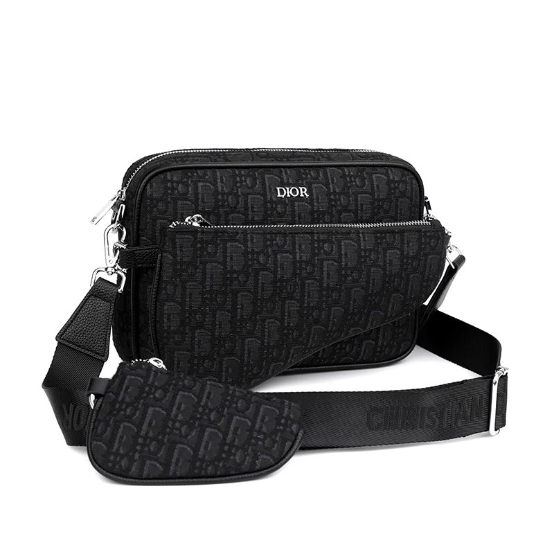 DIOR 3IN1 SHOULDER BAG BLACK