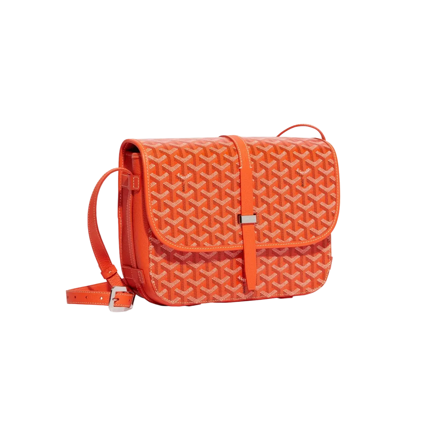 GOYARD ORANGE MESSENGER BAG