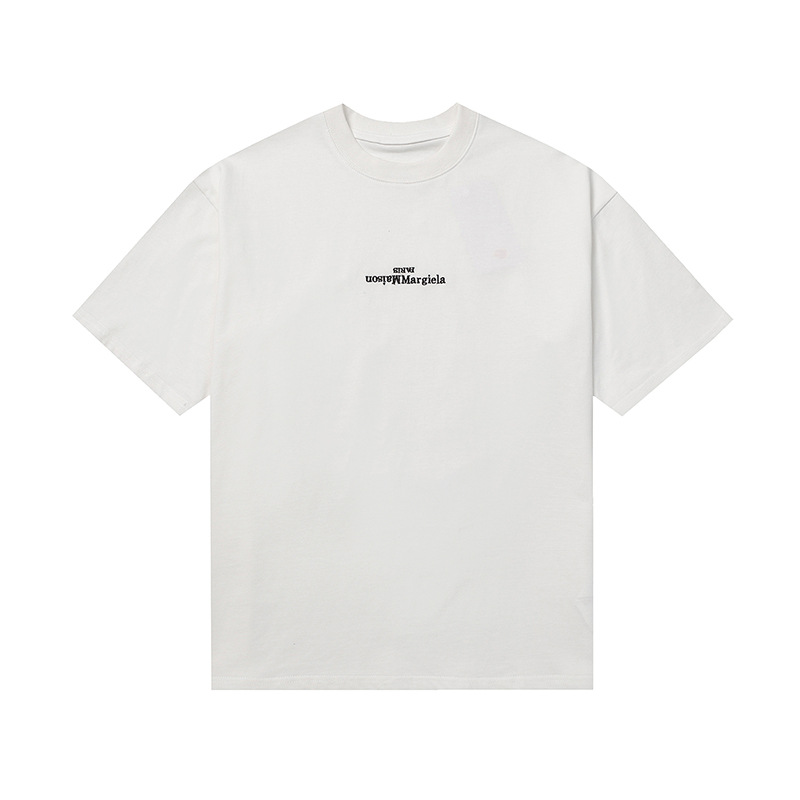 MAISON MARGIELA uosᴉɐɯ upside down shirt WHITE