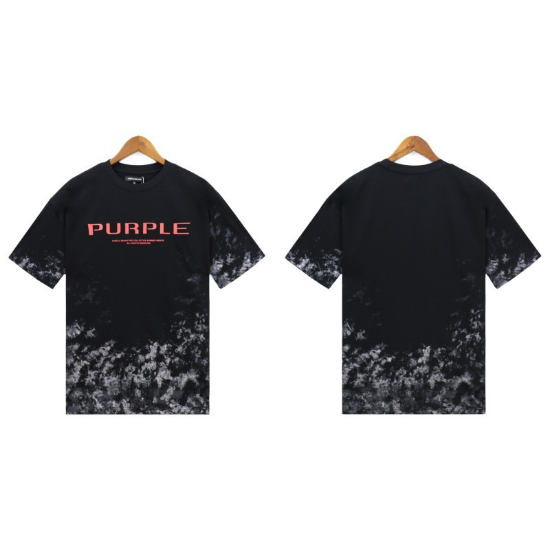 PURPLE BRAND TEXTURED INSIDE OUT SHIRT BLACK