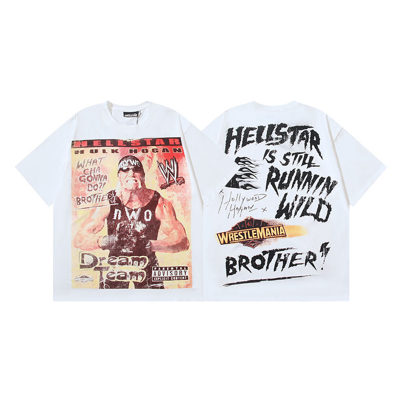 HELLSTAR WRESTLEMANIA SHIRT WHITE