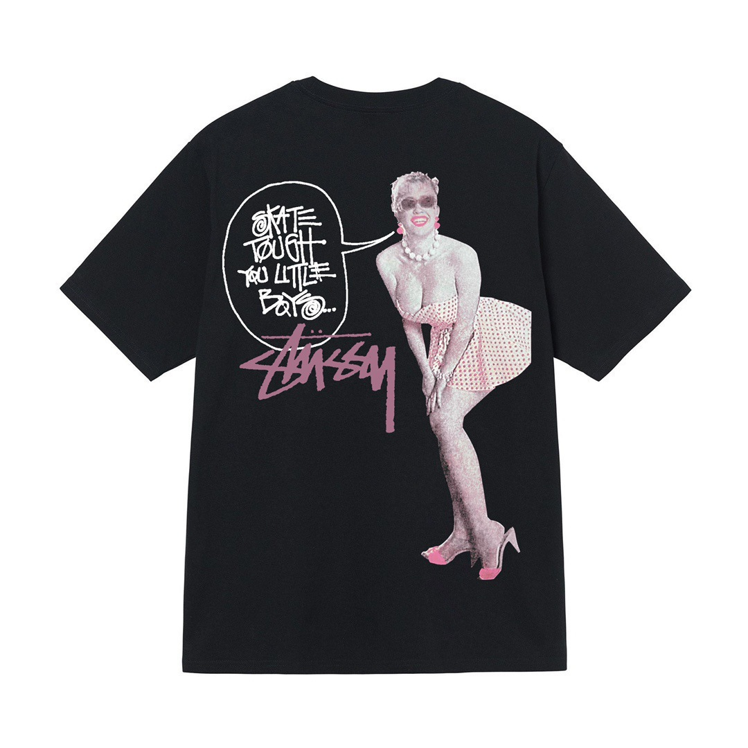 STUSSY MONROE SHIRT BLACK