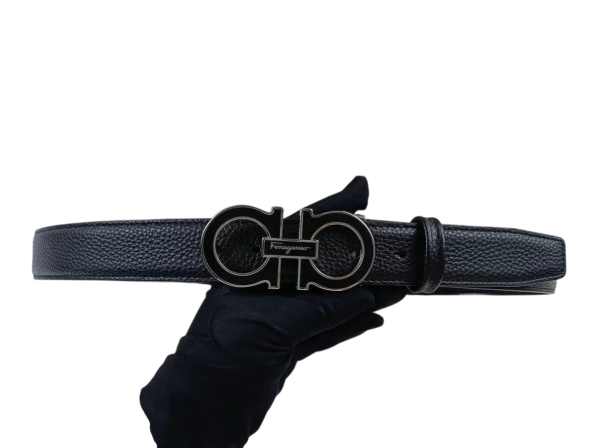 FERRAGAMMO BLACK BELT
