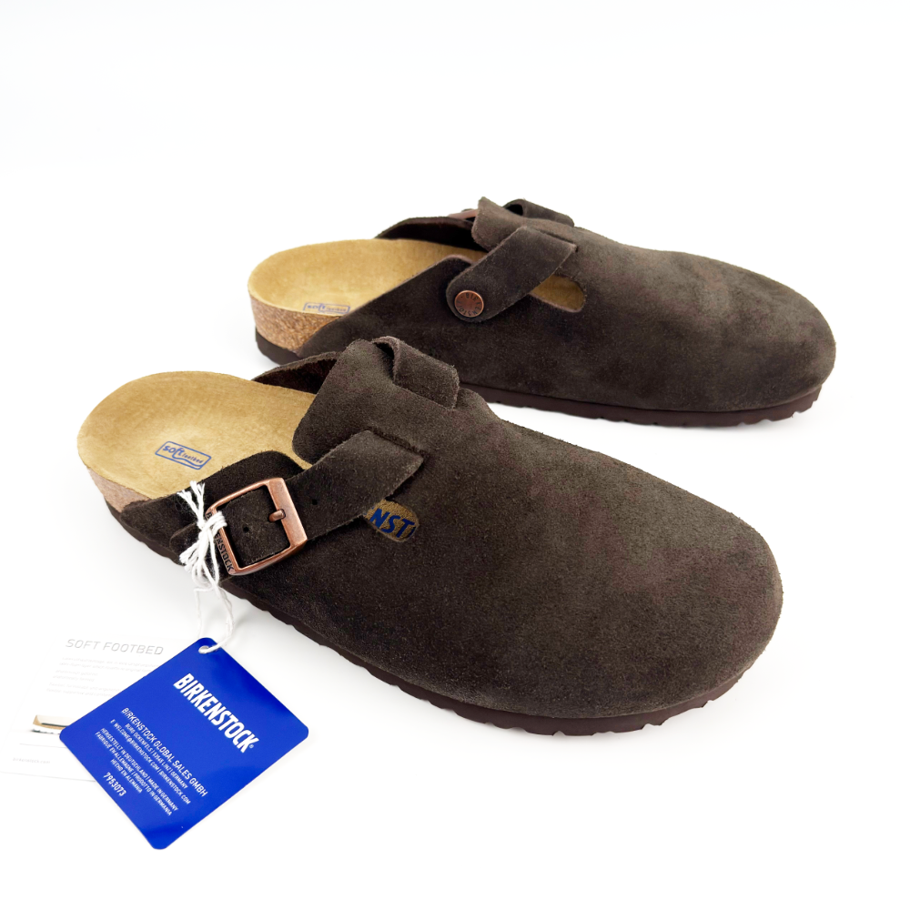 birkenstock Boston slides mocha