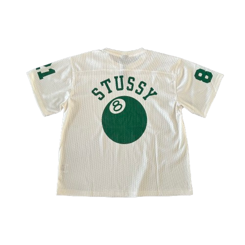 STUSSY 8-BALL WHITE
