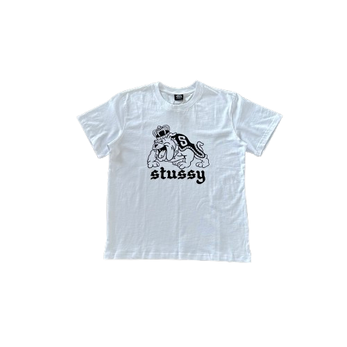 STUSSY DOG CROWN WHITE