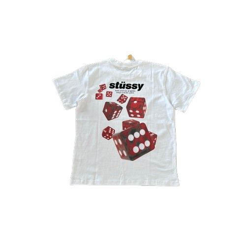STUSSY DICE WHITE