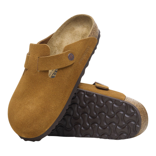 birkenstock Boston slides light maroon