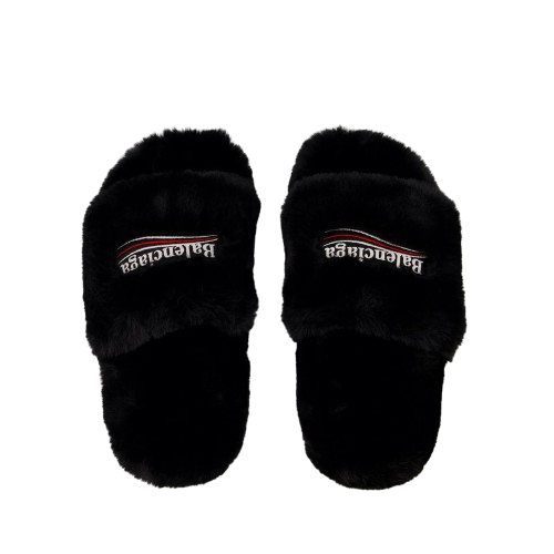BALENCIAGA SLIDES BLACK