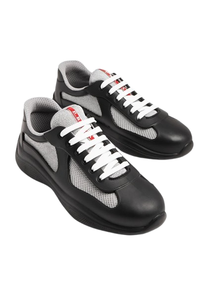 PRADA AMERICA'S CUP SNEAKERS BLACK/GREY