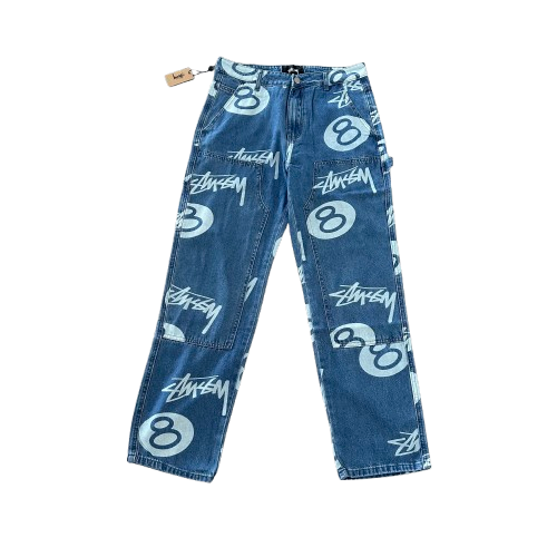 STUSSY BLUE JEANS
