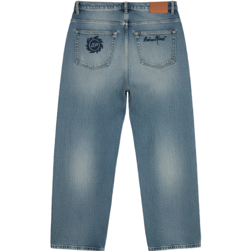 DENIM BROKEN PLANET JEANS