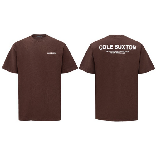 COLE BUXTON MINIMALISTIC SHIRT BROWN