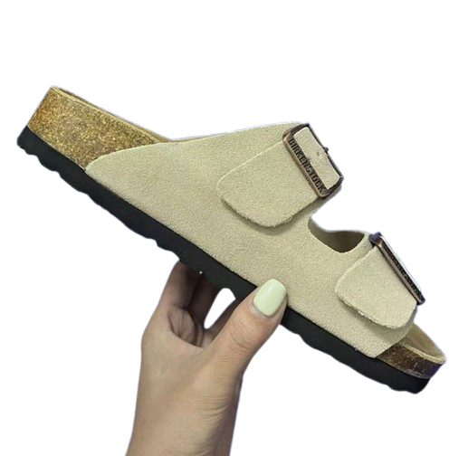 Birkenstock Slides Cream