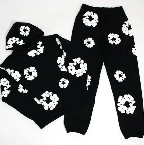 DENIM TEARS SET BLACK - Size XL