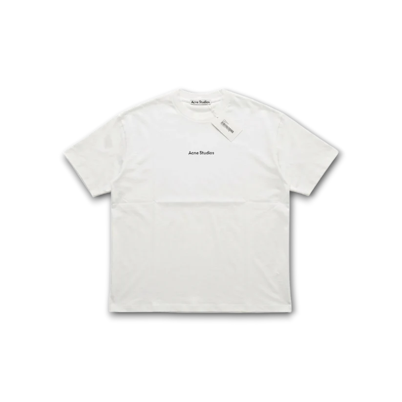 ACNE STUDIO CREW NECK WHITE TEE