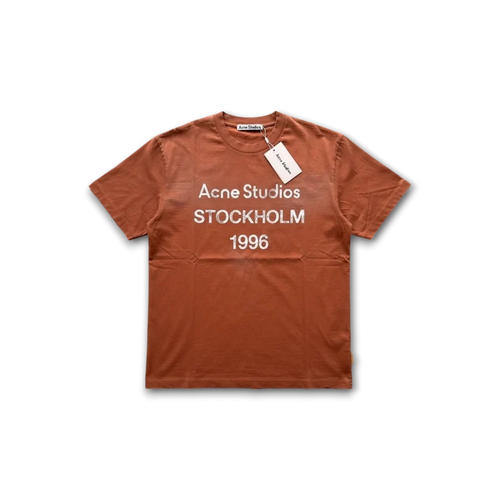 ACNE STUDIO CREW NECK ORANGE TEE
