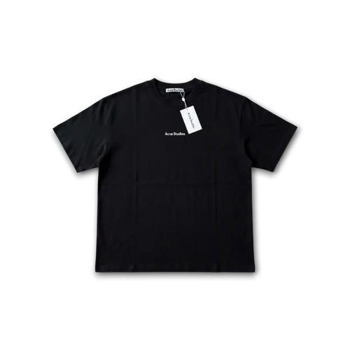 ACNE STUDIO CREW NECK BLACK TEE