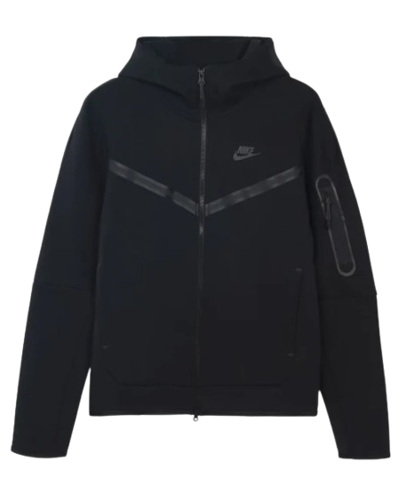 NIKE TECH JACKET BLACK - Size XL