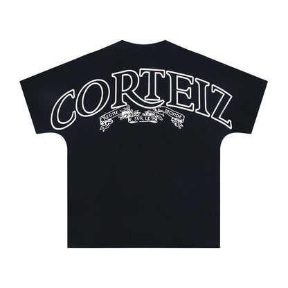 CORTEIZ SHOULDER WIDTH BLACK SHIRT