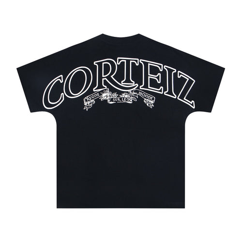 CORTEIZ SHOULDER WIDTH BLACK SHIRT