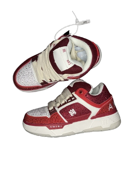 AMIRI SHOES RED GLITTER