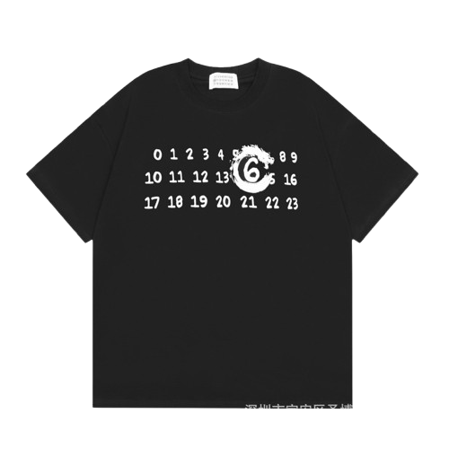 MAISON MARGIELA BLACK 6 SHIRT