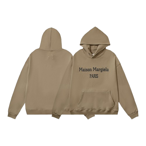 MAISON MARGIELA HOODIE BROWN