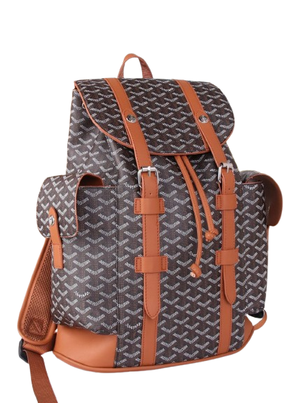GOYARD BACKPACK ORANGE/BROWN