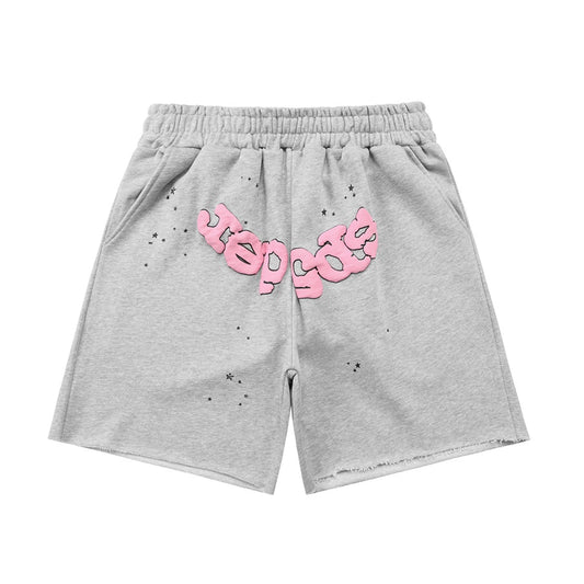 SP5DER GRAY SHORTS