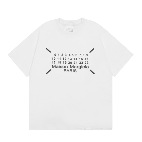 MAISON MARGIELA NUMBER SHIRT WHITE