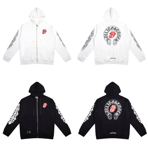 CHROME HEARTS X ROLLING STONES ZIPUP