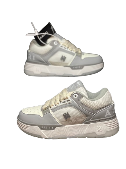 AMIRI SHOES GREY/WHITE