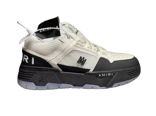 AMIRI SHOES WHITE ON BLACK