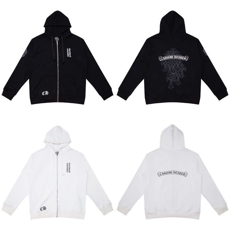CHROME HEARTS MULTICROSS ZIPUP