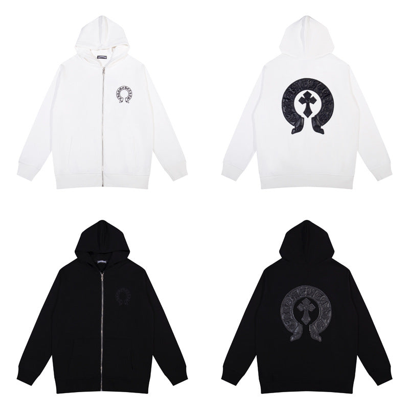 CHROME HEARTS MONO ZIPUP