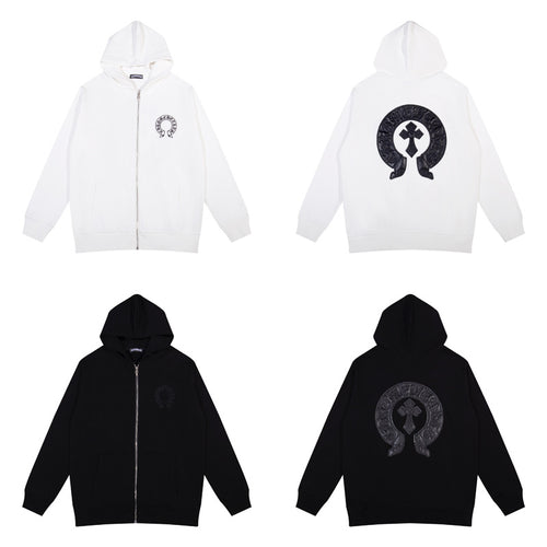 CHROME HEARTS MONO ZIPUP