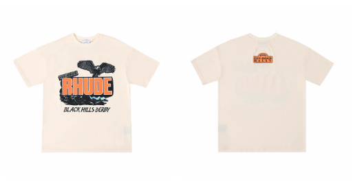 RHUDE APRICOT DERBY SHIRT