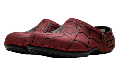 RED SPIDERMAN CROCS