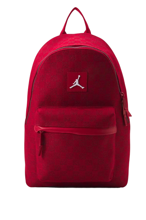 RED JORDAN MONOGRAM BACKPACK – PREMIUM EDITION