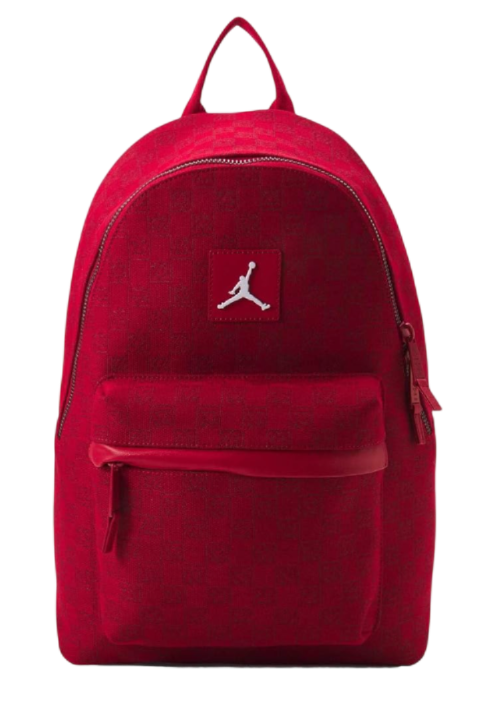 RED JORDAN MONOGRAM BACKPACK – PREMIUM EDITION