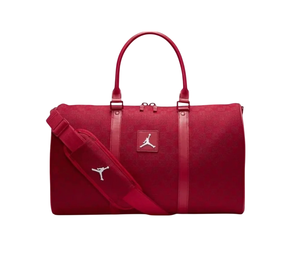 RED JORDAN DUFFLE BAG