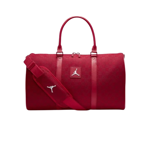 RED JORDAN DUFFLE BAG