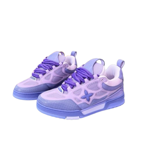 LOUIS VUITTON SKATE SNEAKERS PURPLE