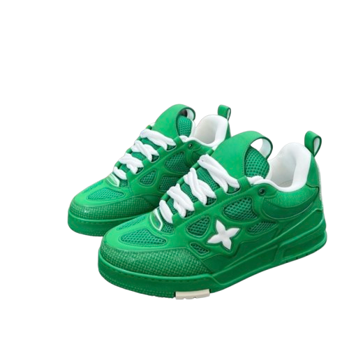 LOUIS VUITTON SKATE SNEAKERS GREEN